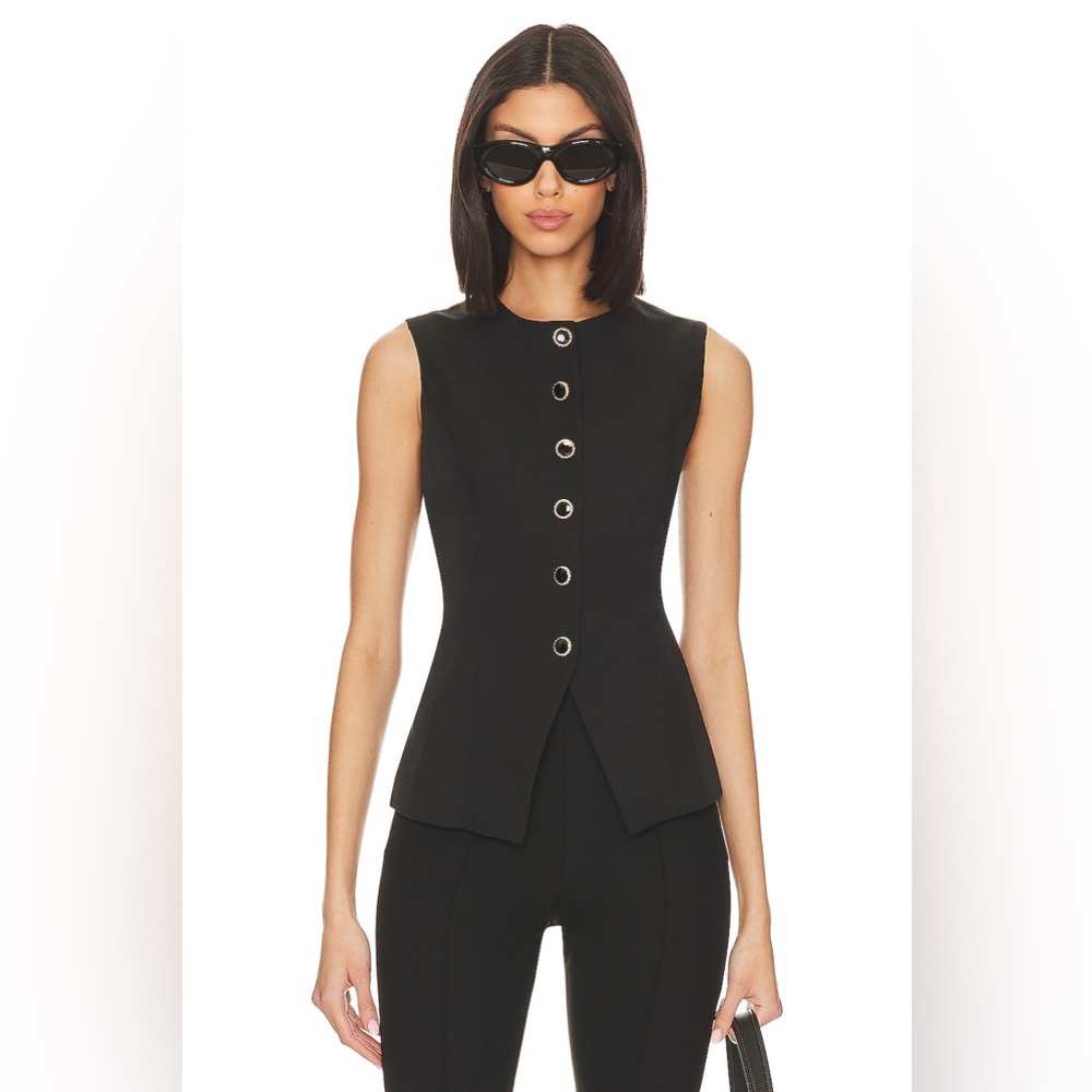 X Revolve Emiliana Top in Black